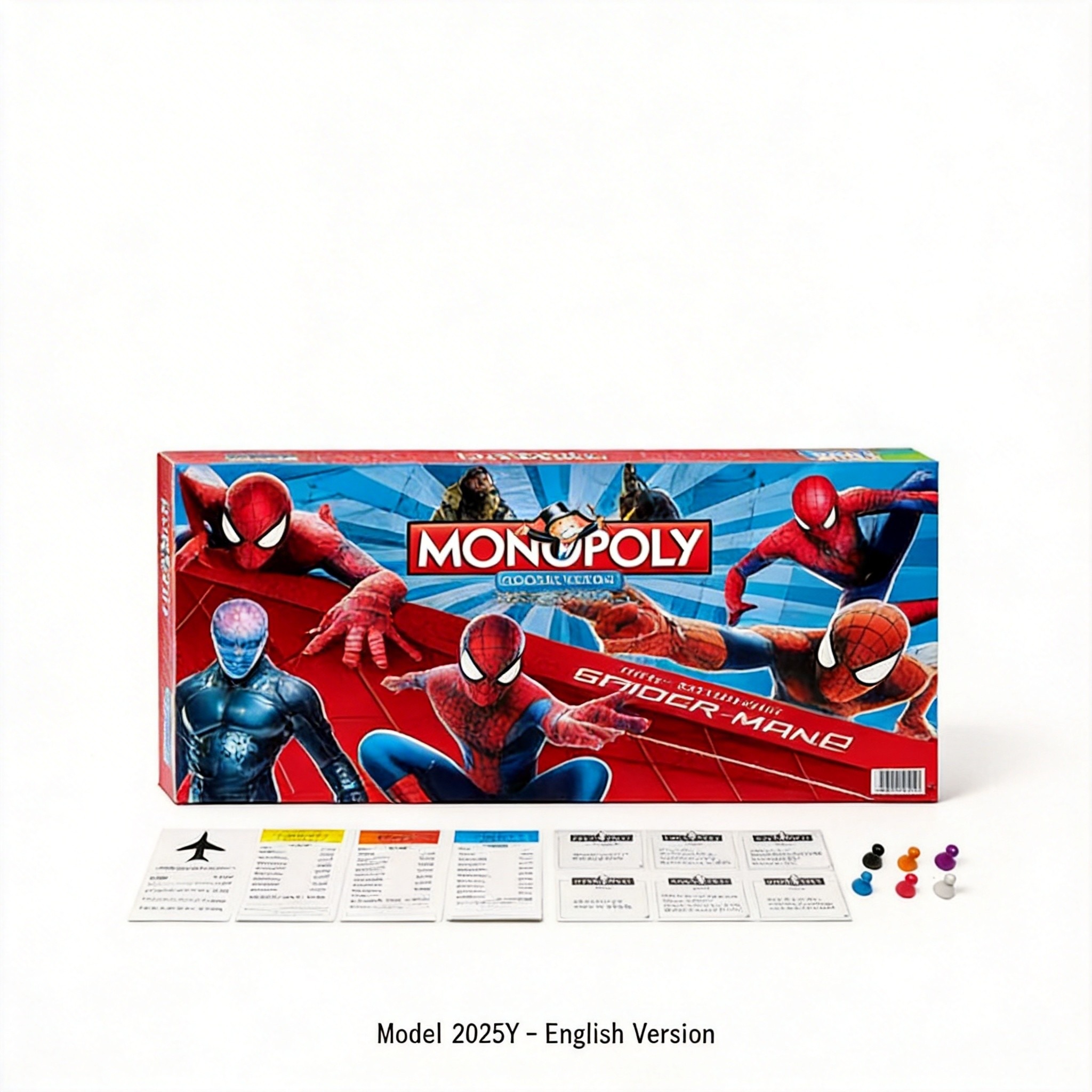 Spider-Man Monopoly Board Game - Board Game Monopoli บทวิจารณ์และราคา