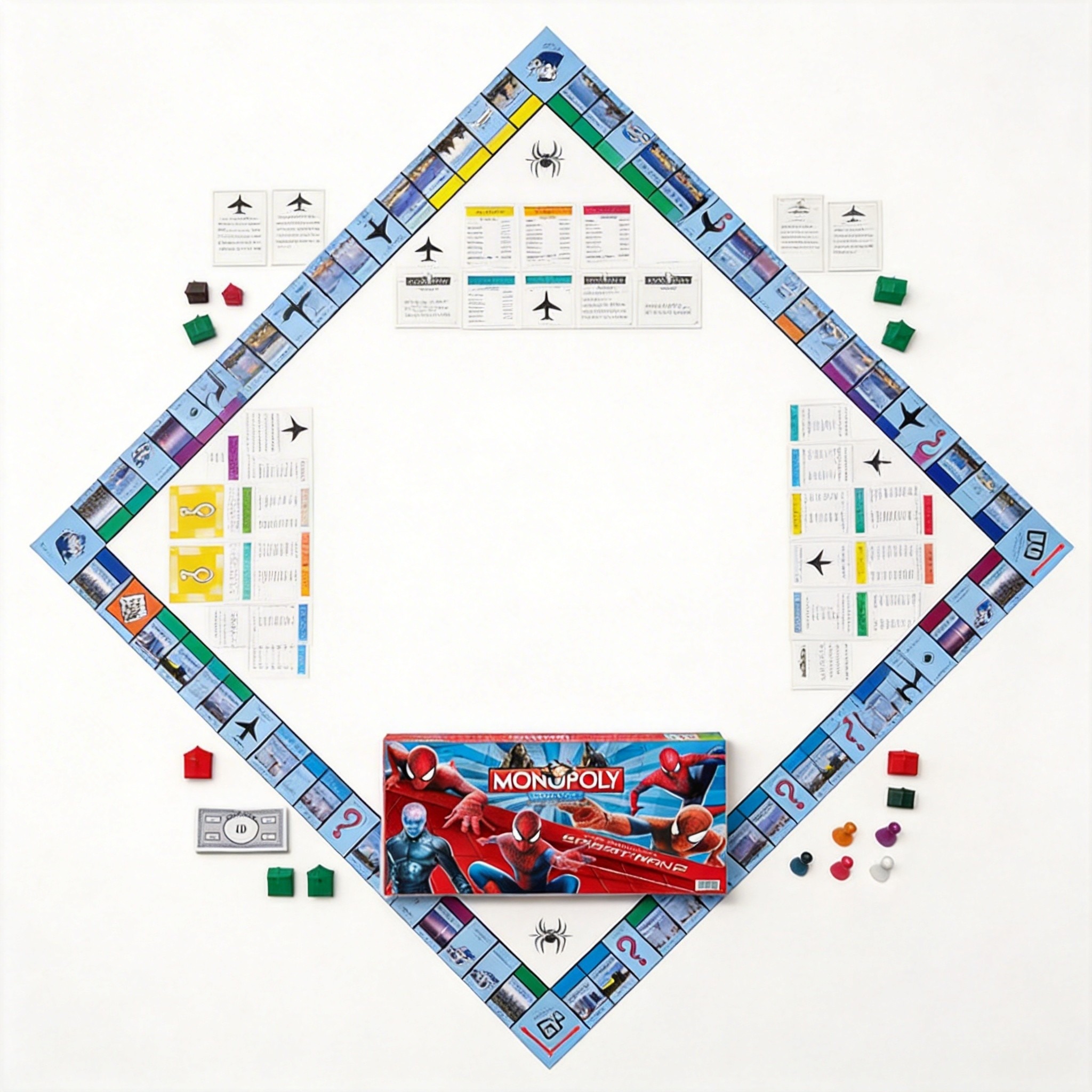 Spider-Man Monopoly Board Game - Board Game Monopoli บทวิจารณ์และราคา