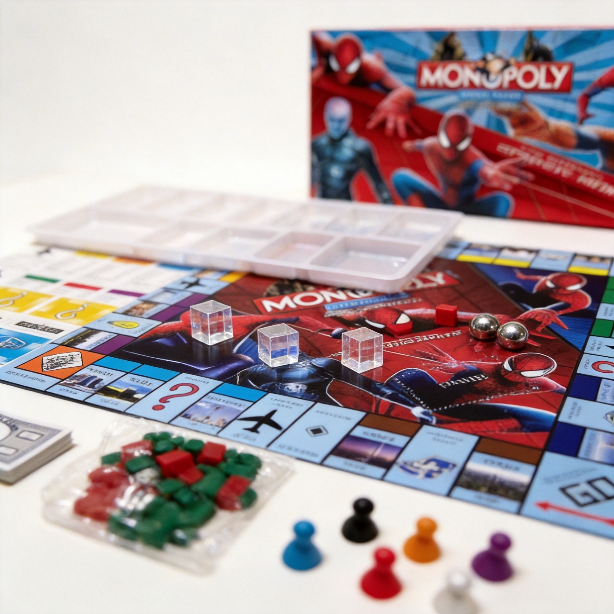 Spider-Man Monopoly Board Game - Board Game Monopoli บทวิจารณ์และราคา