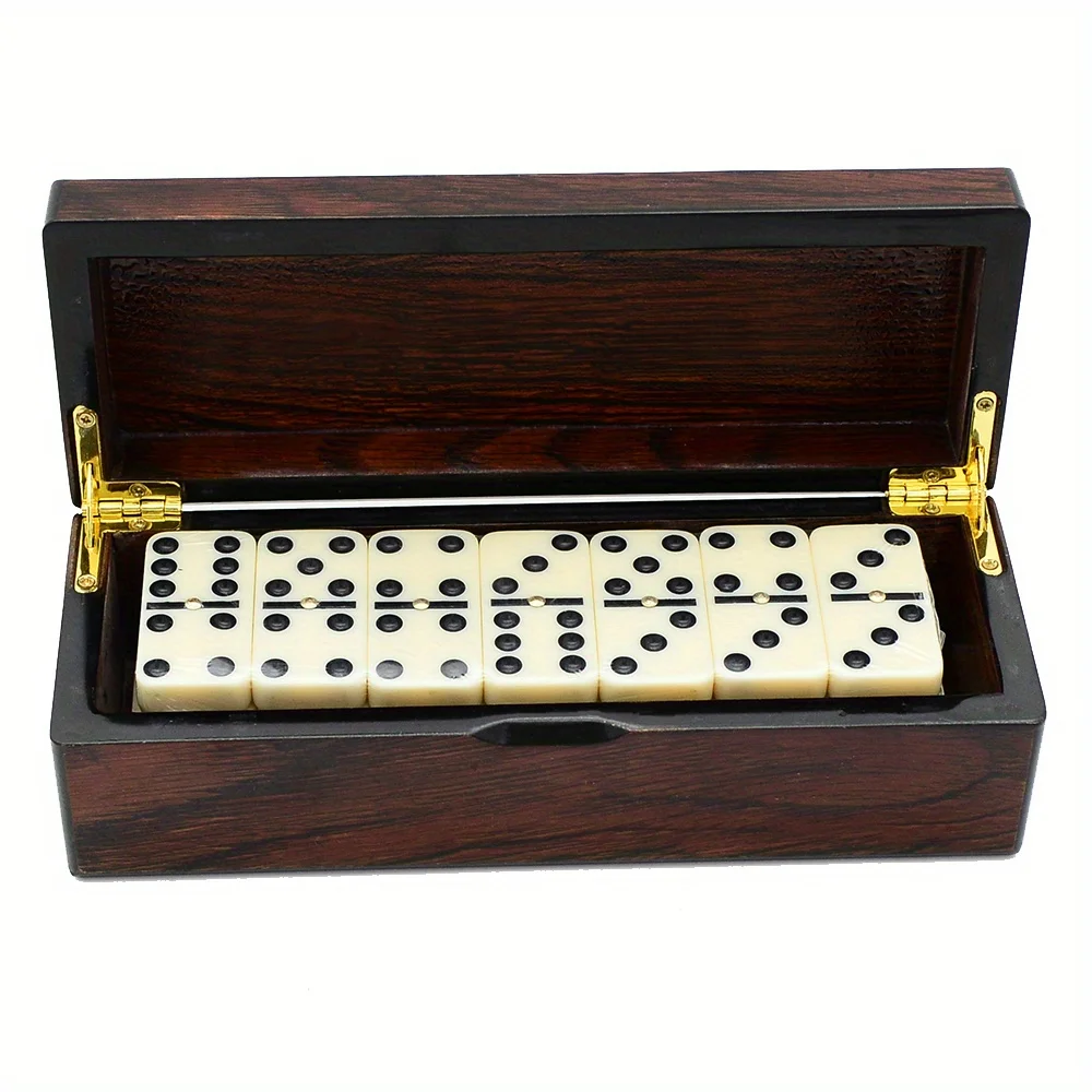 [Wooden Dominoes Game Set] 28p - Board Game Monopoli บทวิจารณ์และราคา