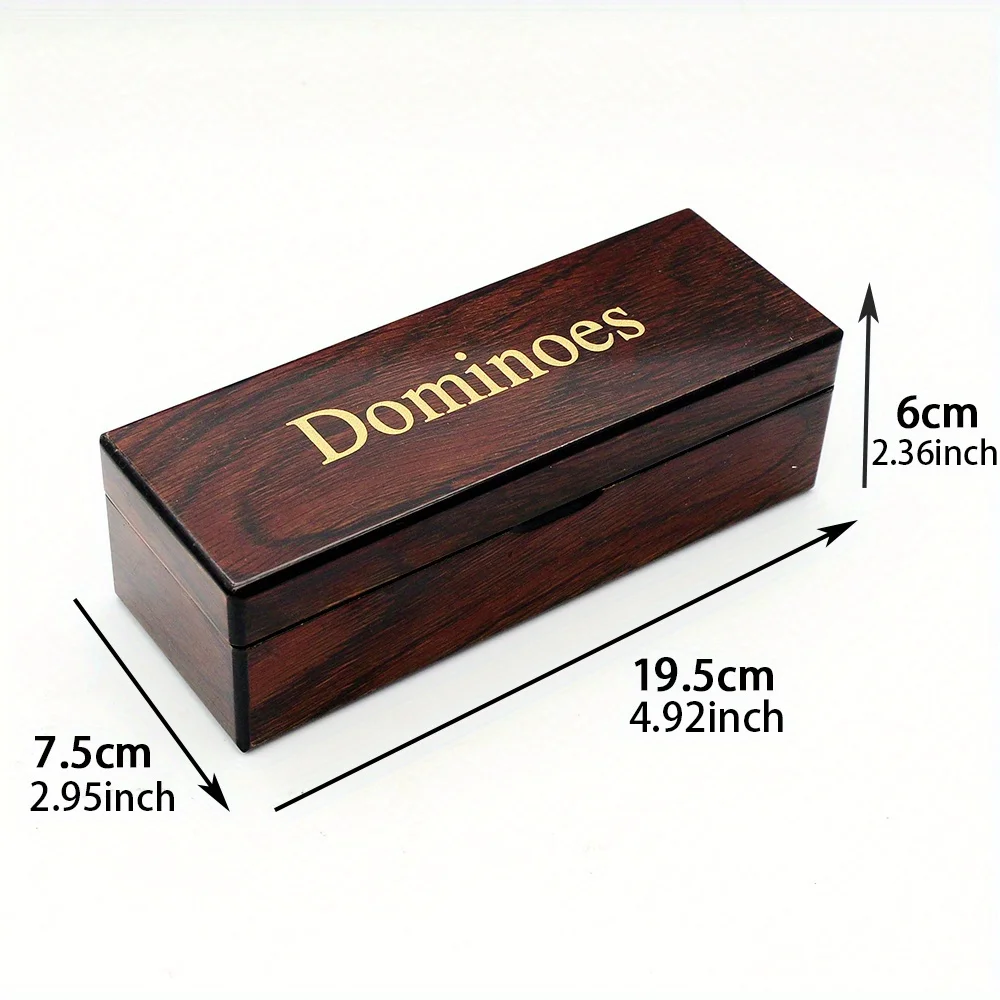 [Wooden Dominoes Game Set] 28p - Board Game Monopoli บทวิจารณ์และราคา