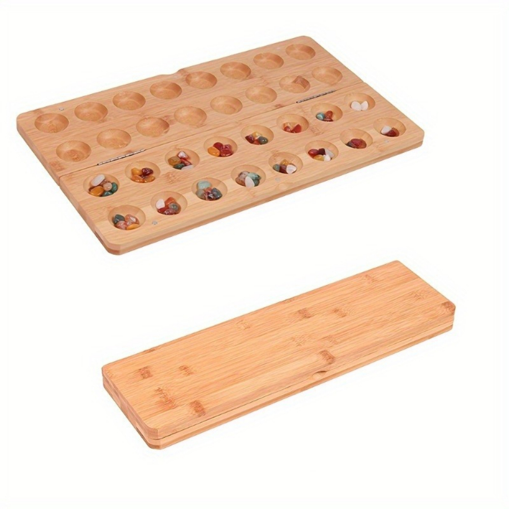 Portable Folding Wooden Mancal - Chess Set Wooden บทวิจารณ์และราคา