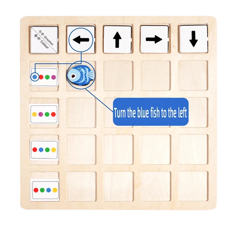 Wooden Montessori Toys Childre - Board Game Education บทวิจารณ์และราคา