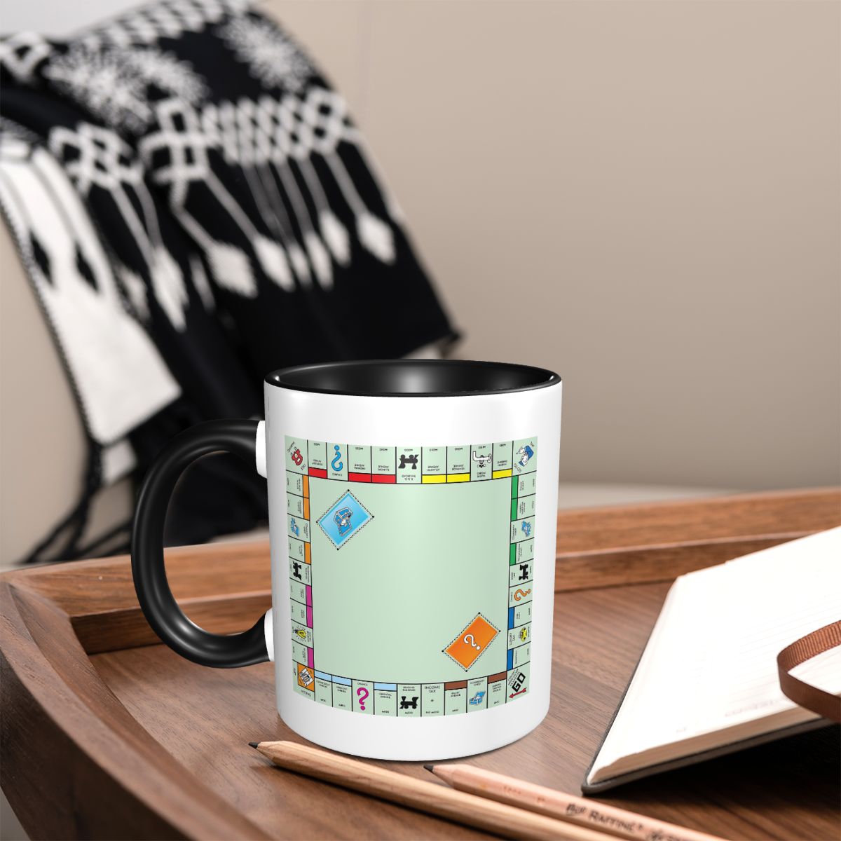 Board Game Board Monopoly Mug  - Board Game Monopoli บทวิจารณ์และราคา