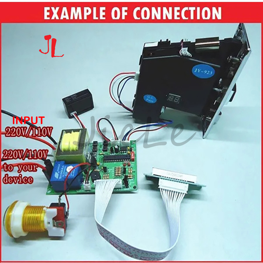JY-16 110V 220V Coin Acceptor  - Board Game Economy บทวิจารณ์และราคา