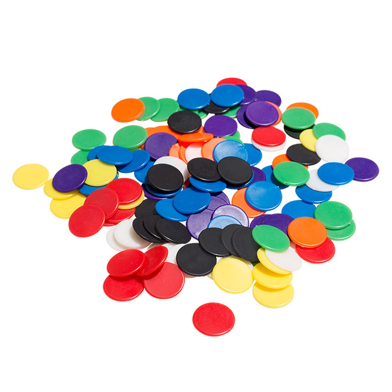 50/100/200pcs 19mm Chips Plast - Board Game Economy บทวิจารณ์และราคา
