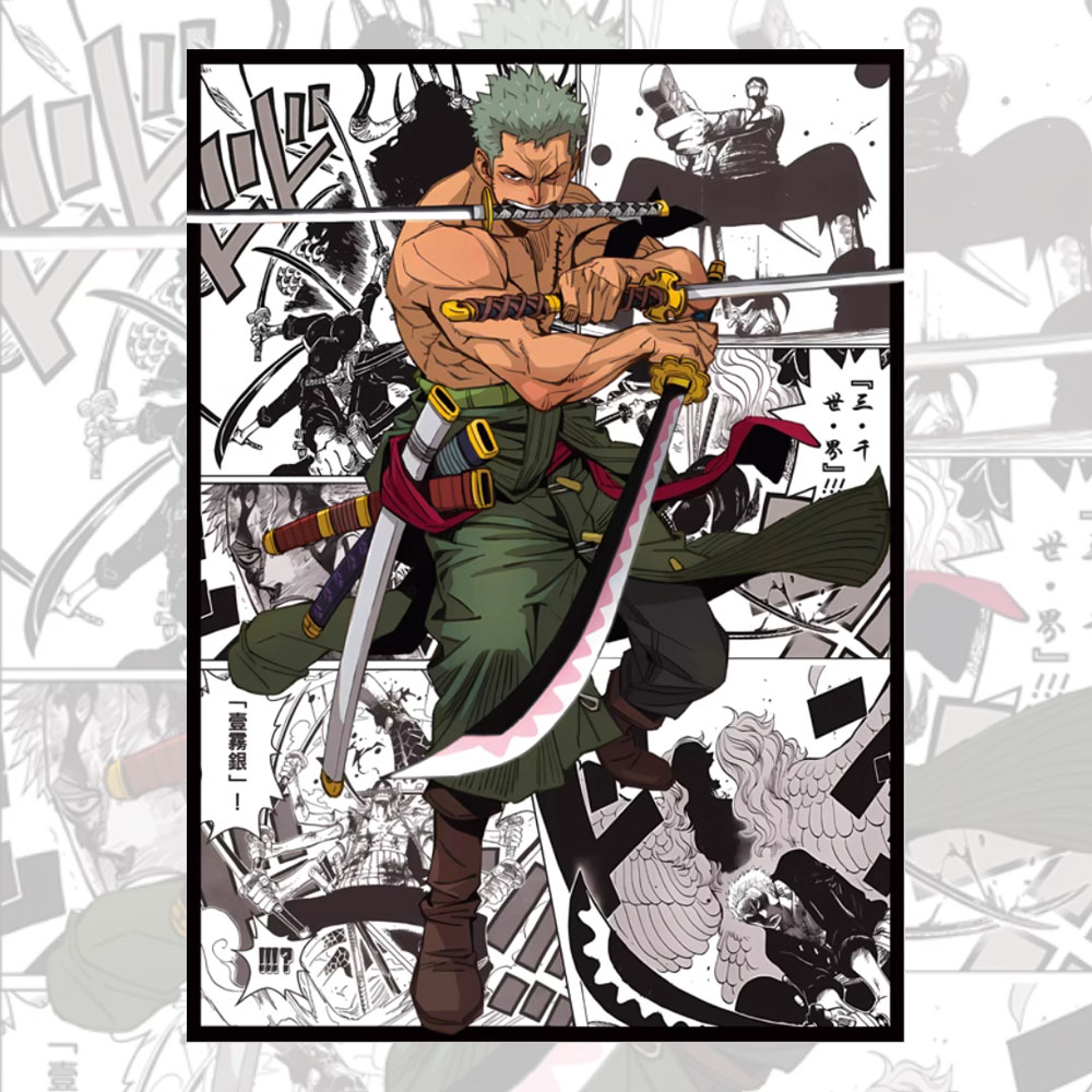 60PCS 66x91mm One Piece Anime  - Board Game Research บทวิจารณ์และราคา