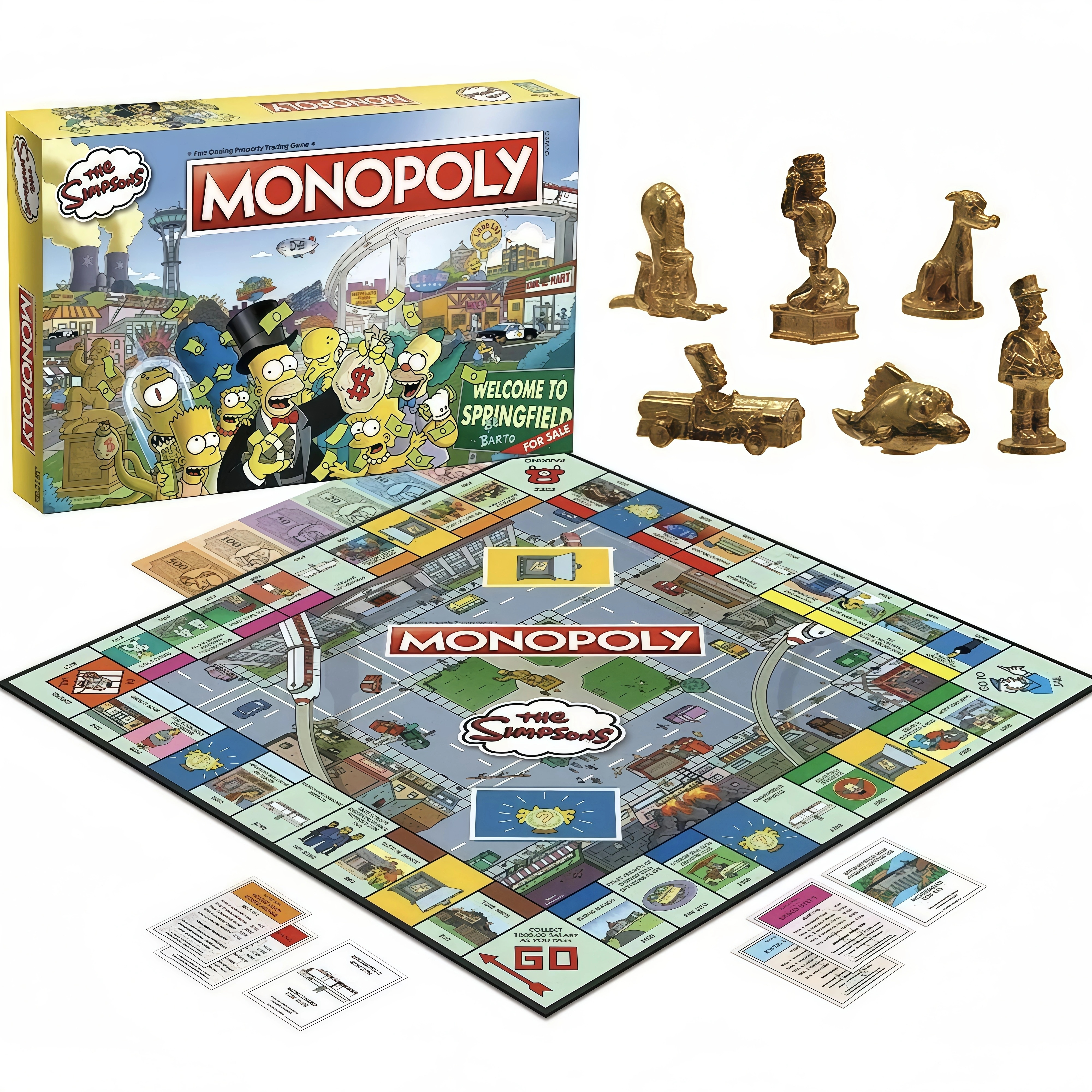 Monopoly The Simpsons co-brand - Board Game Monopoli บทวิจารณ์และราคา