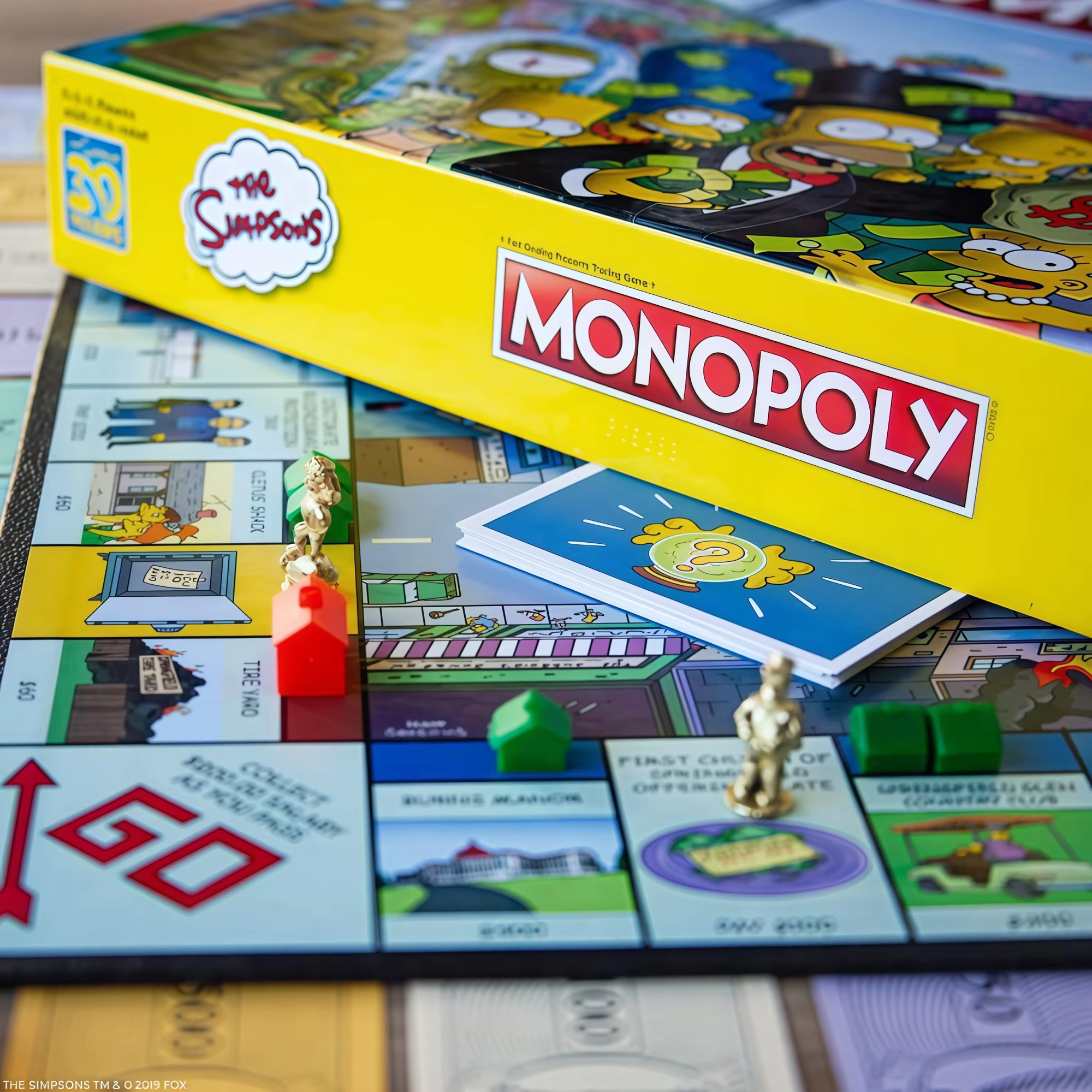 Monopoly The Simpsons co-brand - Board Game Monopoli บทวิจารณ์และราคา