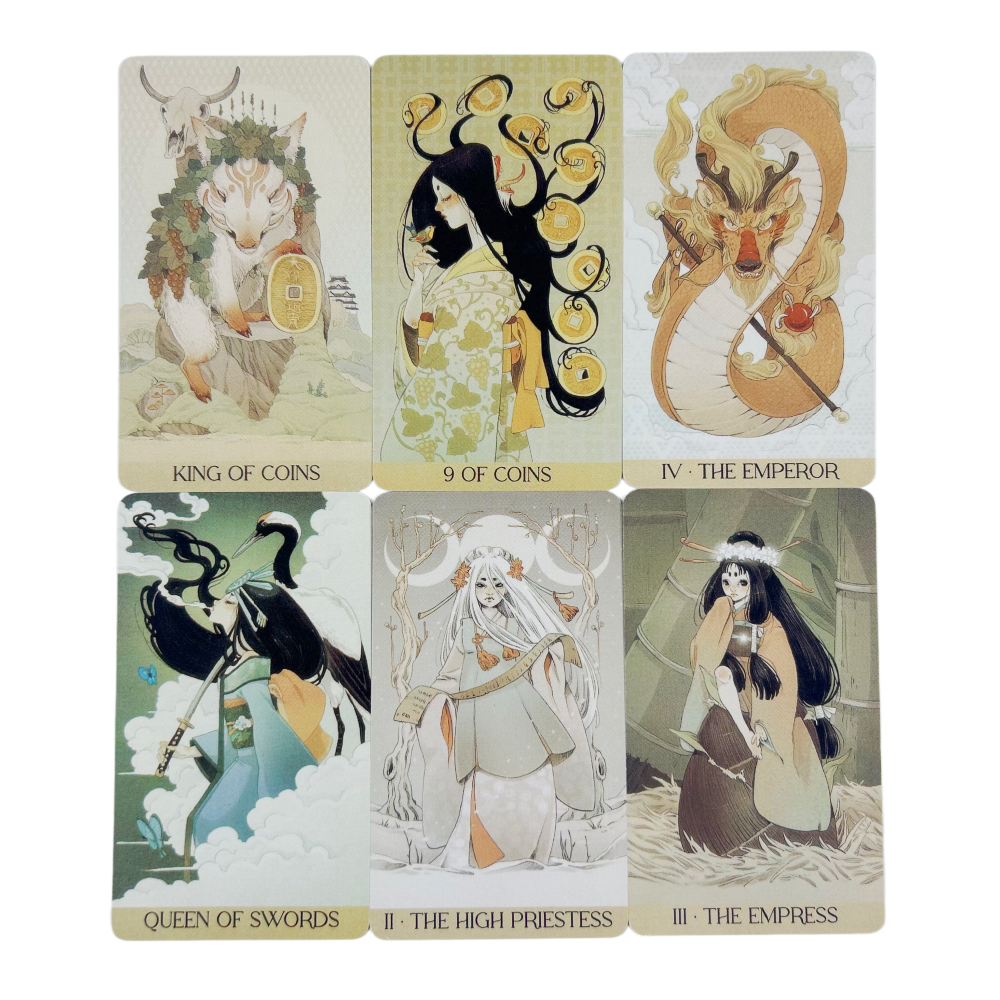 Yokai Tarot Deck 78 Pcs Cards  - Board Game Research บทวิจารณ์และราคา