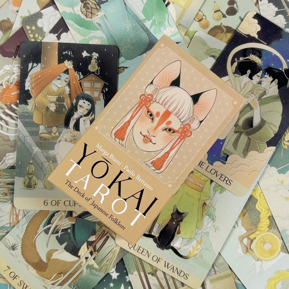 Yokai Tarot Deck 78 Pcs Cards  - Board Game Research บทวิจารณ์และราคา