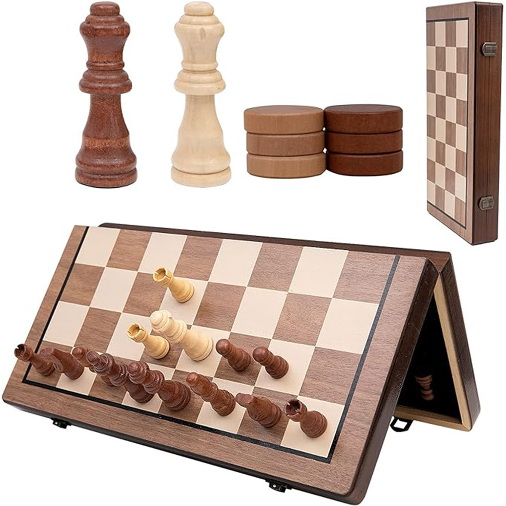 39cm Chess Set  Wooden Chess S - Chess Set Wooden บทวิจารณ์และราคา