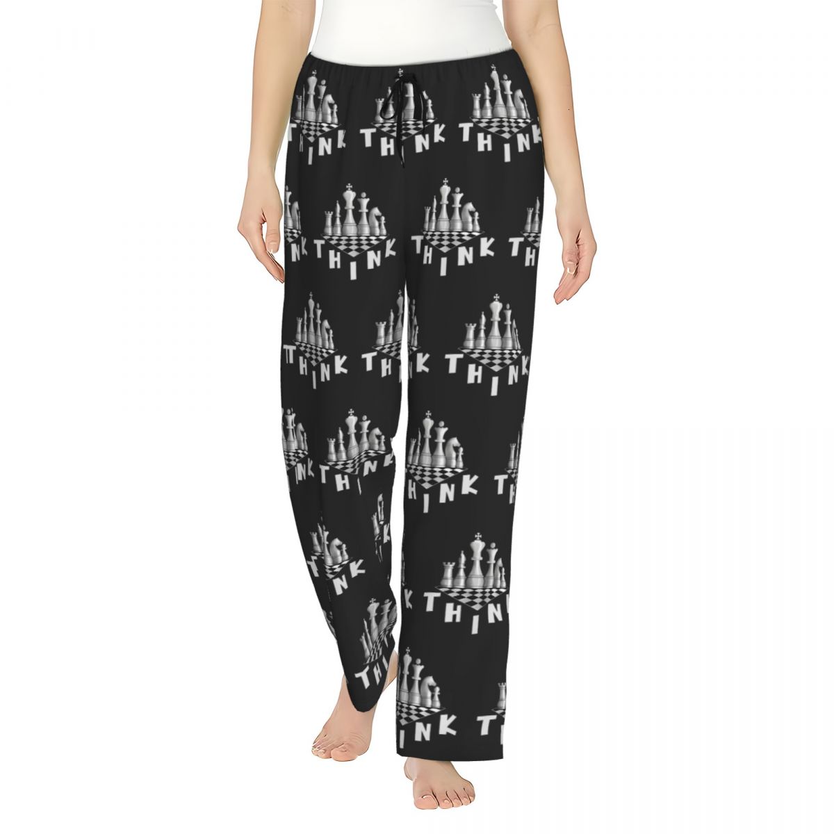 Custom Chess Board Pajama Pant - Board Games บทวิจารณ์และราคา