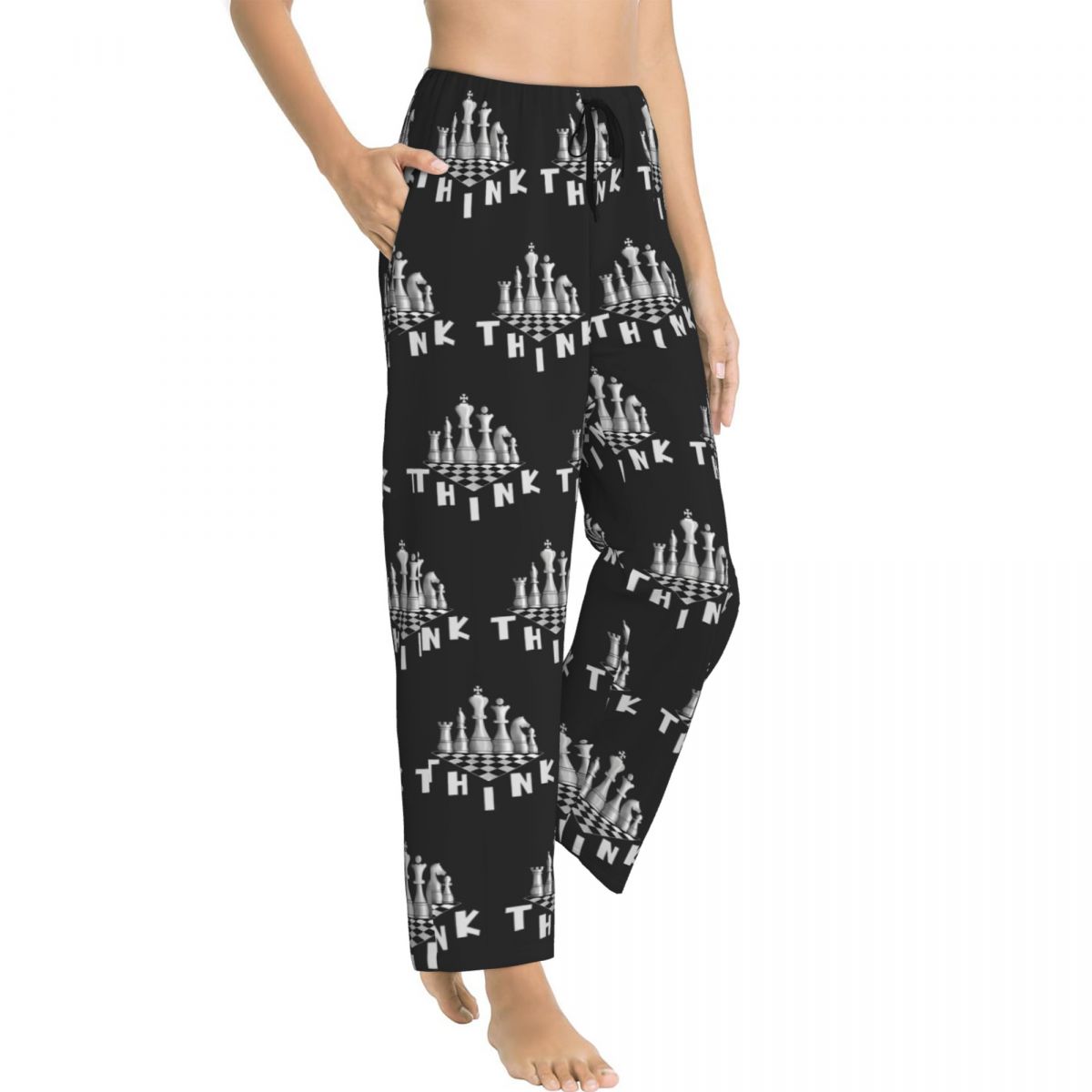 Custom Chess Board Pajama Pant - Board Games บทวิจารณ์และราคา