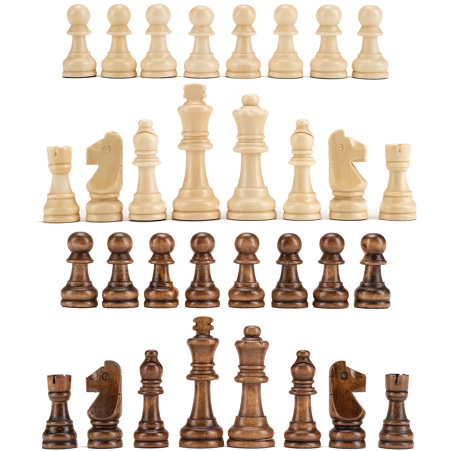 Decorative Wooden Chess Set –  - Chess Set Wooden บทวิจารณ์และราคา
