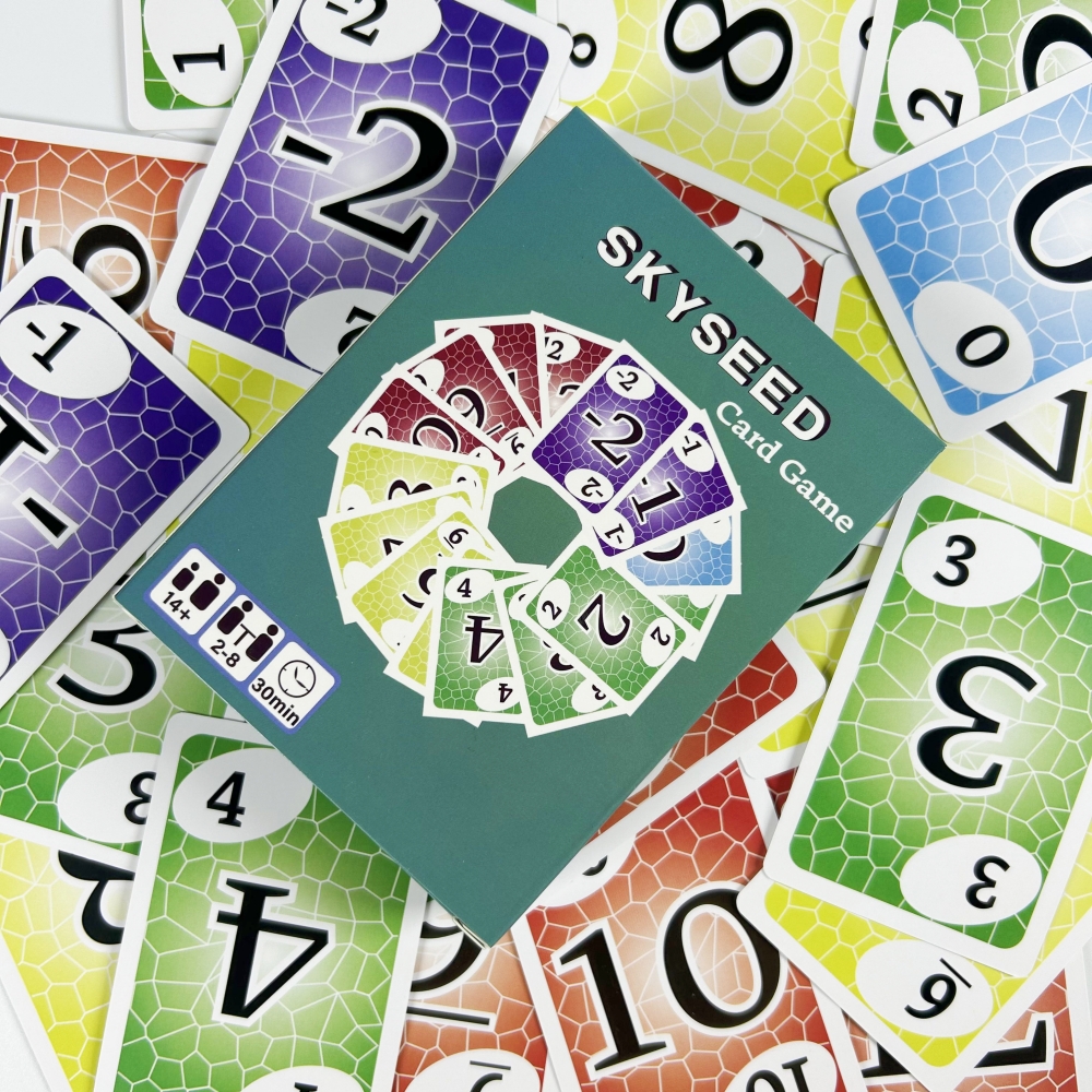 Skyseed Card Game 150 Playing  - Board Game Research บทวิจารณ์และราคา