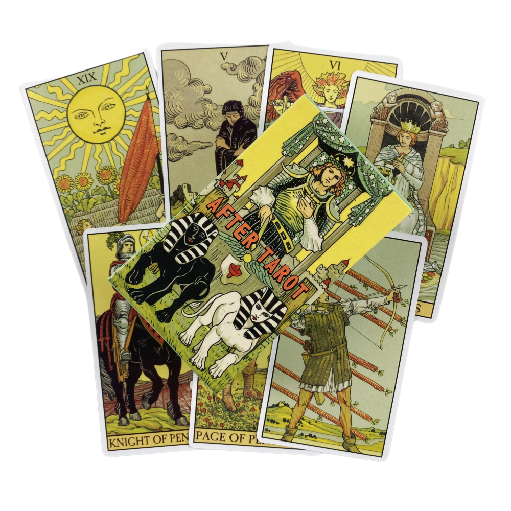 The Rider Of After Tarot Cards - Board Game Template บทวิจารณ์และราคา