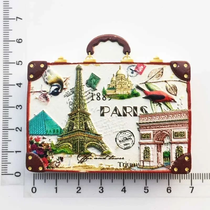 France  Paris Fridge Magnet So - Board Game Economy บทวิจารณ์และราคา