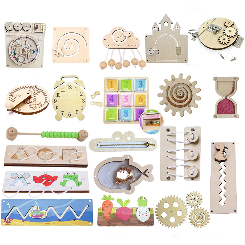 Baby Busy Board Accessories Mo - Board Game Education บทวิจารณ์และราคา