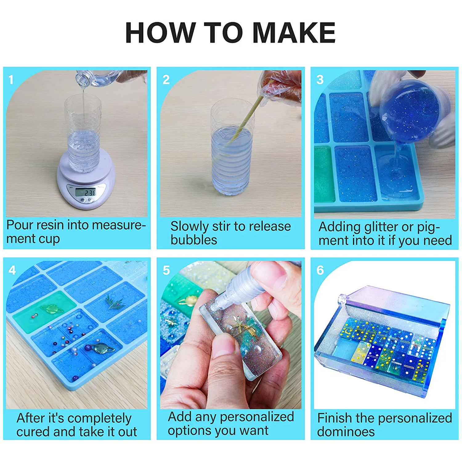 Domino Molds Silicone Epoxy Re - Board Game Monopoli บทวิจารณ์และราคา