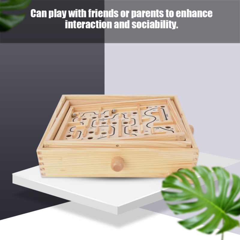 Adult Kid Wooden Educational M - Board Game Education บทวิจารณ์และราคา