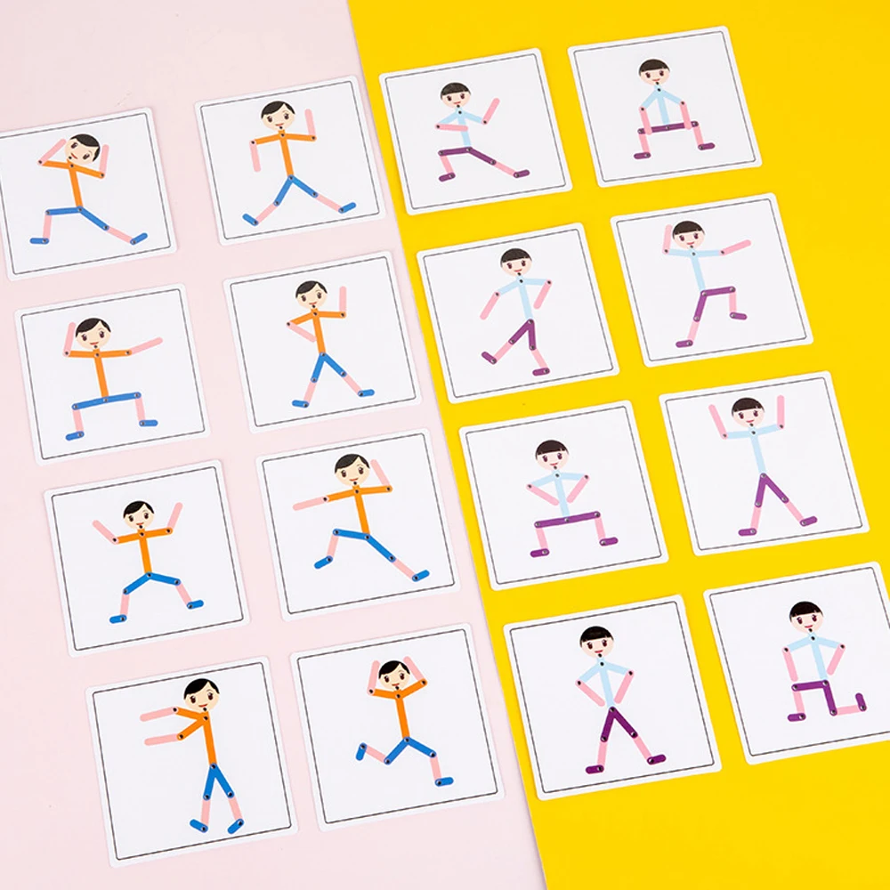 Sport Wooden Man Material DIY  - Board Game Education บทวิจารณ์และราคา
