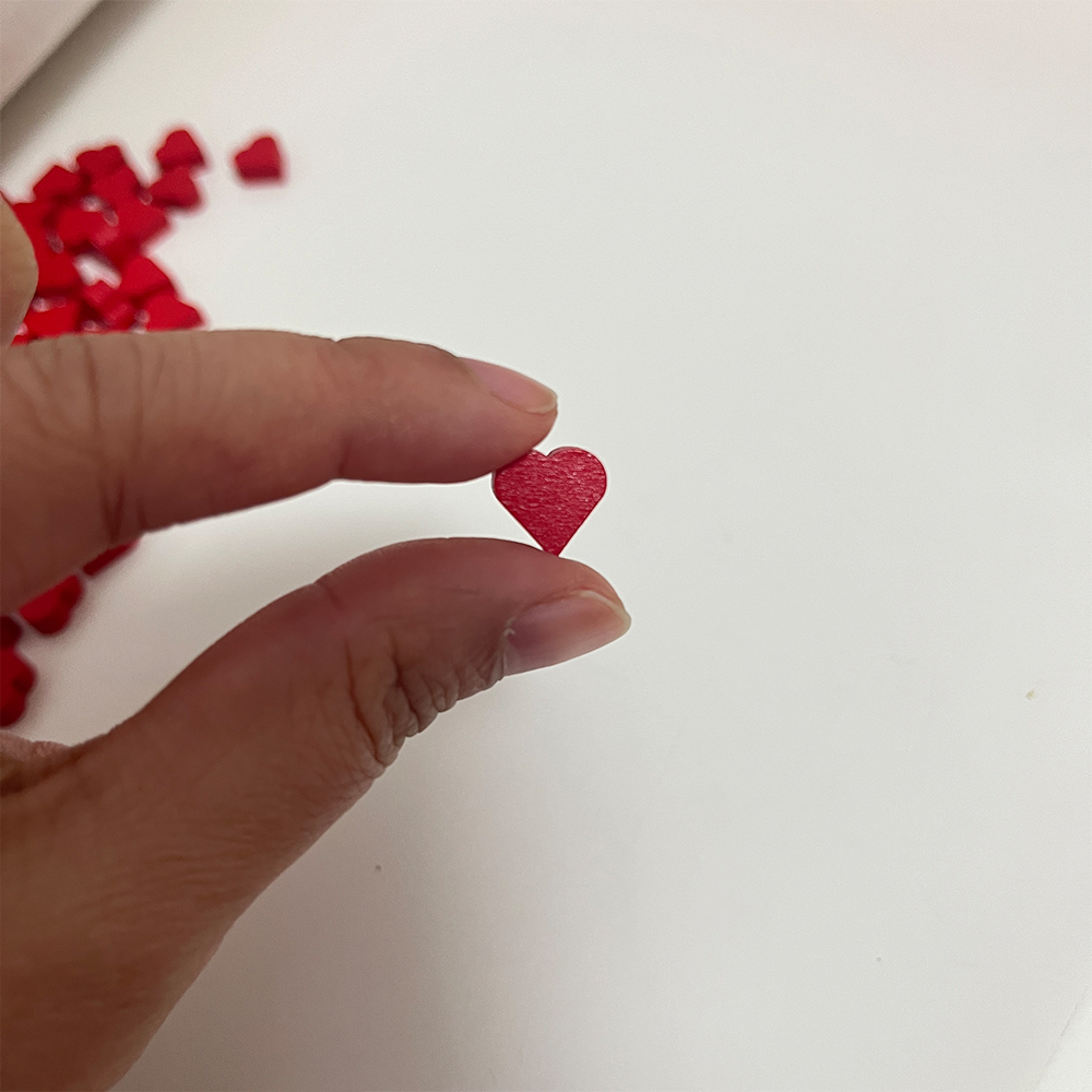 100Pcs 10mm*5mm Red Heart Shap - Board Game Economy บทวิจารณ์และราคา