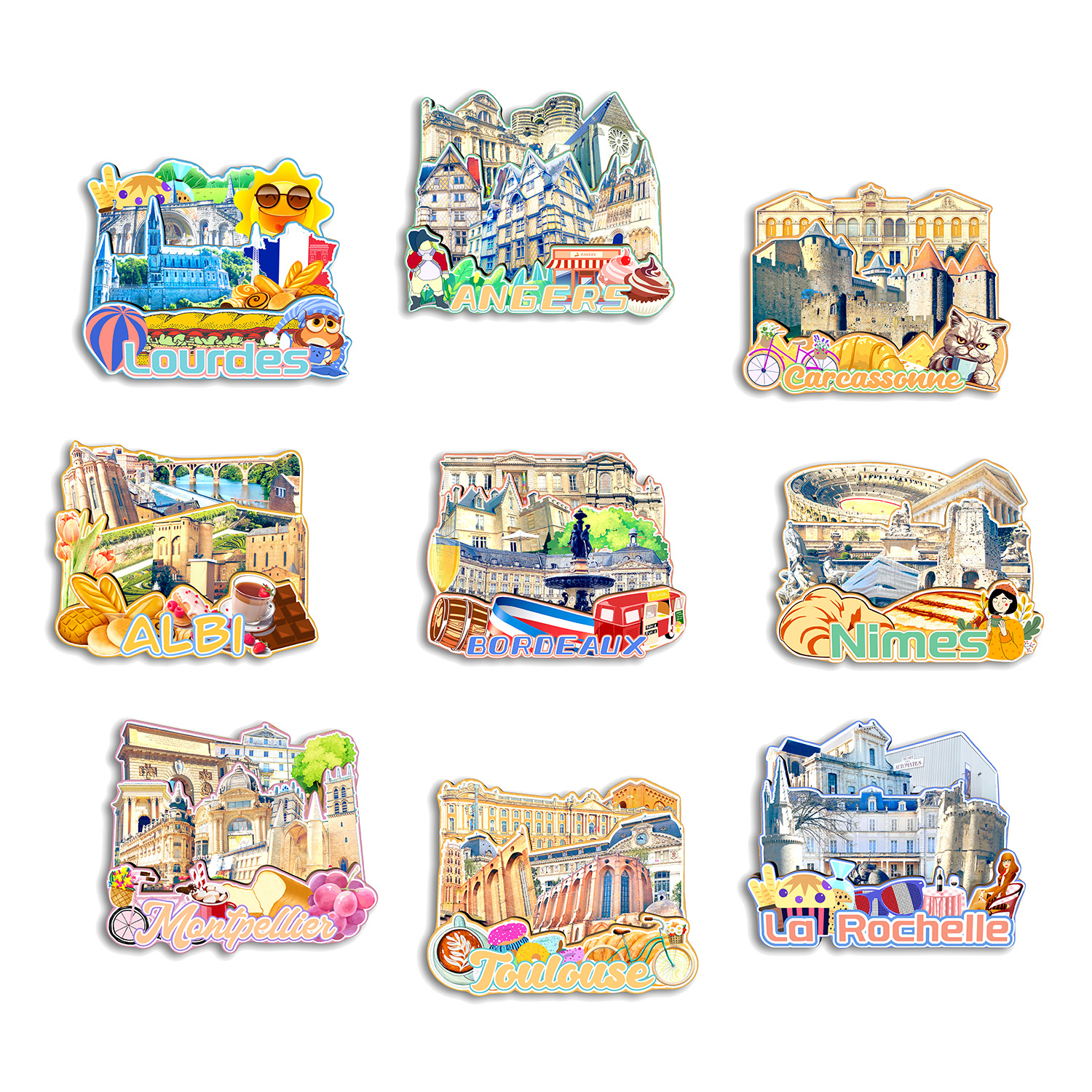 Bordeaux La Rochelle Toulouse  - Board Game Economy บทวิจารณ์และราคา